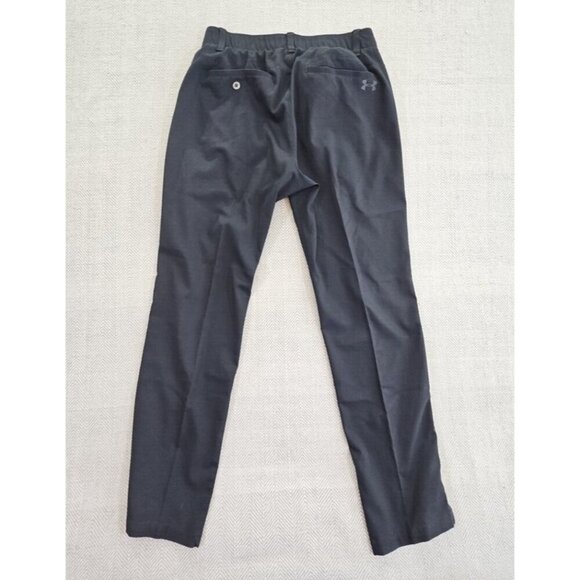 Under Armour The Showdown Pant Men's 32 x 32 Black Straight Golf Slacks Stretch - Picture 4 of 16